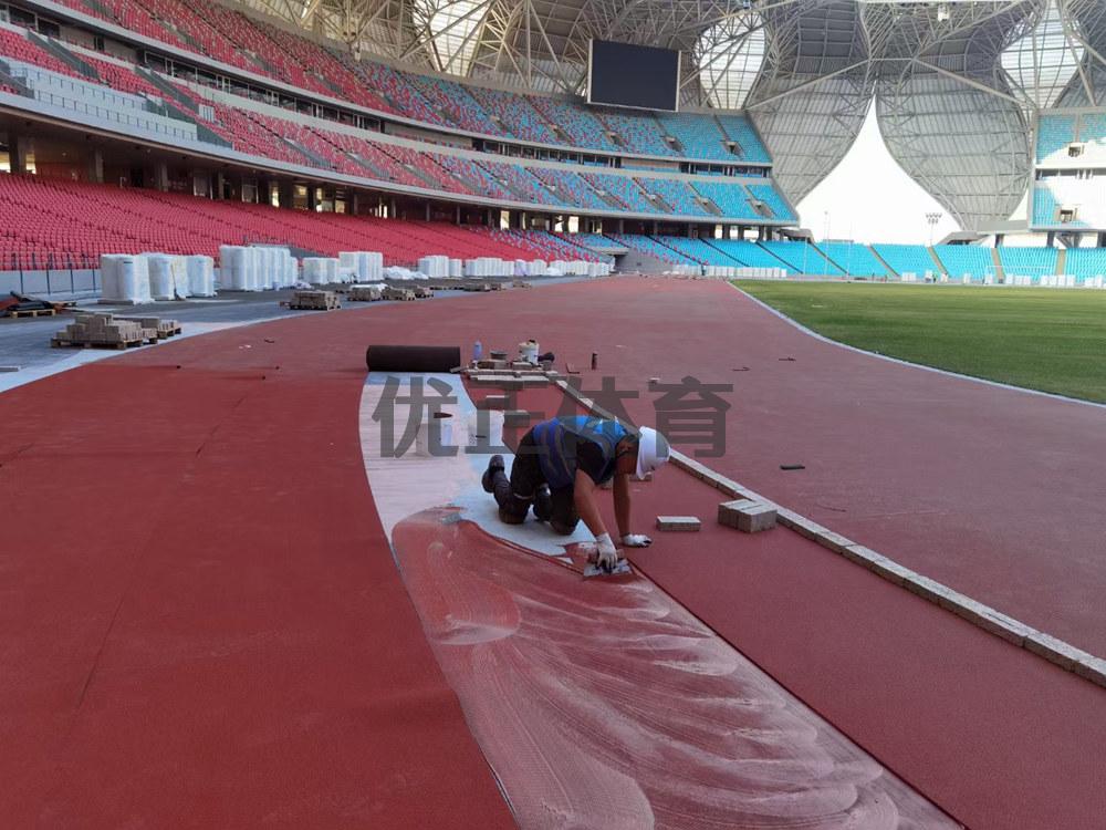 泉州预制型橡胶跑道每平方米的价格